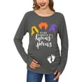thumbnail image 1 of For G and PL Mujer Navidad Maternidad Camisa de Embarazo de Manga Larga, 1 of 4