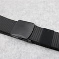 thumbnail image 3 of Belt for Men Women Outdoor Nylon Webbing Belt With Breathable Buckle Durable Canvas Strap for Daily Casual Wear, 3 of 3