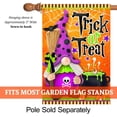 thumbnail image 2 of Ornament Collection FK190172-P3 Trick or Treat Day Falltime Halloween 28 x 40 in. Double-Sided Decorative Vertical House Flags Kit for Decoration Banner Garden Yard Gift, 2 of 7