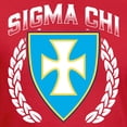 thumbnail image 3 of CafePress - Sigma Chi Flag Colored T Shirt - Men's Fitted T-Shirt, 3 of 4