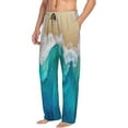 thumbnail image 6 of Sikiie Beach Mens Pajama Pants Sleep & Lounge Pants, PJ Bottoms With elastic waistb and Pockets Medium, 6 of 6