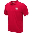thumbnail image 2 of Men's Colosseum Red Houston Cougars Santry Lightweight Polo, 2 of 3