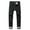 Black, variant on FYEGRE Men's Casual Jeans Men's Winter Lined Denim Pants Elastic Waist Comfort Stretch Trousers Straight Leg Design High Rise Casual Wear for Cold Weather Black XXXL-40