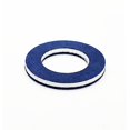 Milue 10Pcs Engine Oil Drain Plug Seal Washer Oil Pans Gasket Metal Car