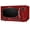 Red, variant on Nostalgia 1.1 cu ft Retro Microwave Oven, 1000W Countertop Microwave Oven with Digital Clock, Red