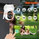 thumbnail image 3 of Cámara de seguridad inteligente Pisexur Electronics para hombres, cámara HD 1080p, wifi de 2,4 GHz con visión nocturna, audio bidireccional, detección de movimiento y almacenamiento de tarjetas, cáma, 3 of 9