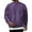 Purple #6, variant on Zimjoy Mens Sweatshirt Casual Long Sleeve Mens Crewneck Sweatshirts Fashion Solid Color Pullover Cotton Blend Thermal Winter Clothes, White L
