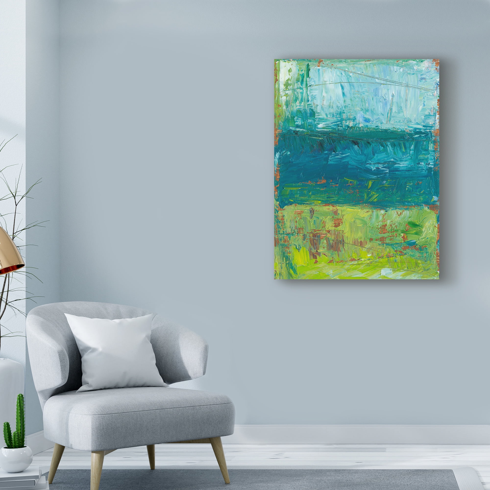 Trademark Fine Art 'Lemon Lime I' Canvas Art by Ethan Harper