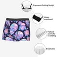 thumbnail image 3 of Honeii crystal Skull flower Men's Underwear Boxer Briefs Pack, ComfortSoft Boxer Brief for Men, Moisture-Wicking Breathable-X-Large, 3 of 5