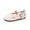 Beige, variant on ZACPNCV Girls Mesh Mary Jane Ballet Flats Comfortable Dress School Shoes Toddler