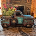 thumbnail image 2 of huntermoon Farmhouse Truck Decor Spring Farmhouse Truck Floral Arrangement Summer Decor, 2 of 15