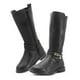 thumbnail image 2 of Bota Larga Yuyin Para Niña Antiderrapante Casual Cómoda 2-6 negro 22, 2 of 6