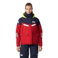 thumbnail image 3 of Chaqueta Helly-Hansen Pier 4.0 Impermeable para Mujeres Rojo - XS, 3 of 4