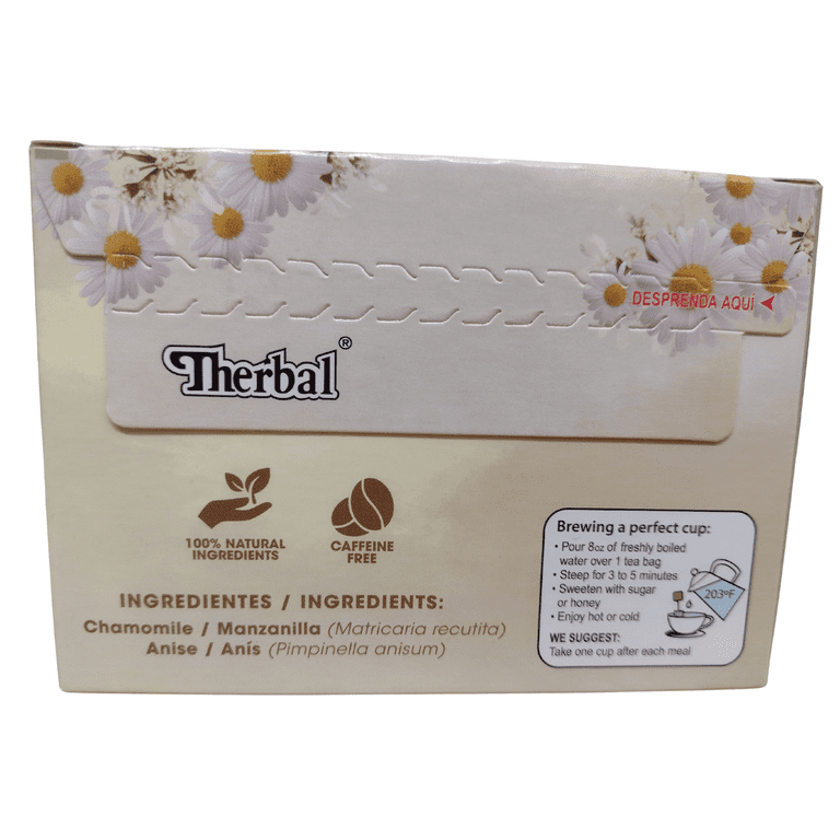 Therbal Chamomile Anise Tea, 25 Tea Bags - Walmart.com