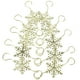 thumbnail image 3 of 10pcs Partes de navidad de navidad Xmas Snowlake Sobrehock Panger Compañeros de chimenea, 3 of 5