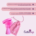 thumbnail image 3 of Copa Menstrual A Cuttiecup Kit completo copa, vaso esterilizador y bolsa, 3 of 3