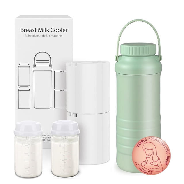 Enfriador portátil de leche materna Lazyshine con capacidad de 650 ml