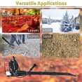 thumbnail image 6 of Backpack Leaf Blower Gas Powered 52CC, Seizeen Cordless Leaf Blower 530CFM Powerful, with Adjustable Handle & Extended Tube for Yard, Red, 6 of 7