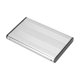 thumbnail image 4 of HDD enclosure 2.5-inch 2TB capacity 480Mbps transfer speed aluminum alloy with USB2.0 transfer for Windows Vista Silver, 4 of 5
