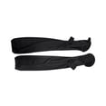 thumbnail image 2 of Black Ice Silk Cooling Arm Sleeves with Thumb Holes, UPF 50+ Sun Protection 21.1-Inch Long Athletic Compression Sleeves for Cycling & Sports, 2 of 7