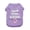Purple, variant on Dog Shirt Summer Lightweight Pet T-Shirts Soft Breathable Stretchy Cats Dogs Tee Shirt Sleeveless Vest Dog Apparel for Medium Small Dog Clothes, Dog Shirts for Small Dogs Dog Toys Under $10