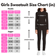 thumbnail image 5 of Sweet Hearts 2-Piece Girls Sweatsuit - Kids Sweatpants and Hoodie Sweatshirt Back to School Tween Girls Clothes Made in USA, 5 of 5