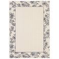 thumbnail image 4 of Garvee 8'x10' Solid Floral Area Rugs Modern Bordered Washable Rugs, Soft Non Slip Carpet Low Pile Rug for Living Room Bedroom Home Decor, Beige, 4 of 9