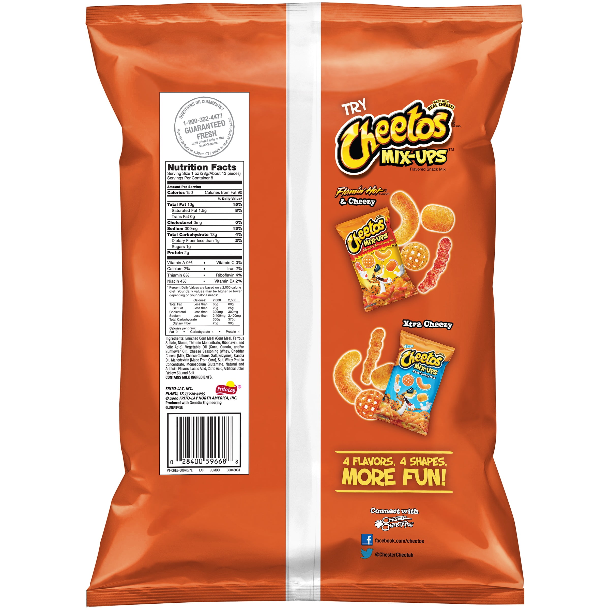 Cheetos Queso Puffs, bolsa de 8 onzas