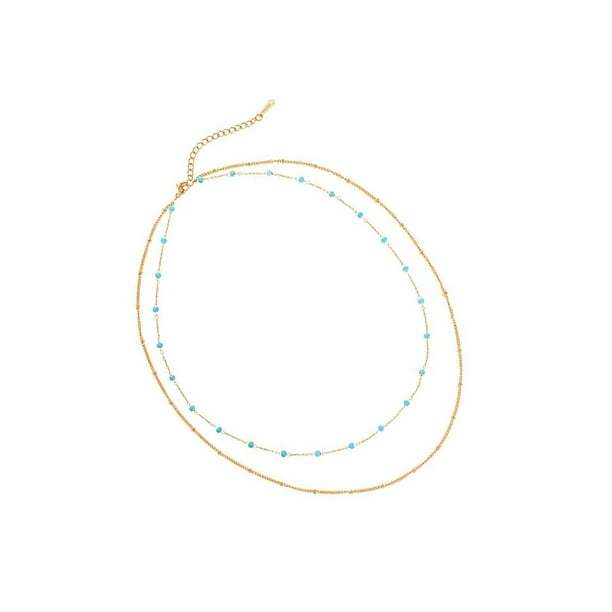 Sonducket Collar de mujer, cadena de cuentas, decorativa, joyería, fiesta, vestido informal, decoración de cuello de mano, artesanía Ropa, zapatos y accesorios Miscelánea Collar Sonducket AP017401-01