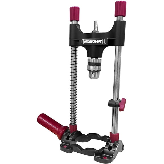 1318 DrillMate Portable Drill Guide - Multi-Angle Drill Guide Attachment & 8408 CenterFinder - Center Scriber and Offset Measuring & Marking Tool