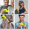 thumbnail image 2 of Compatible with iPhone 12 Pro Max case, Silicone Ultra Slim Shockproof Phone Case with [Soft Anti-Scratch Microfiber Lining], 6.7 inch, Fluorescent Green, 2 of 13