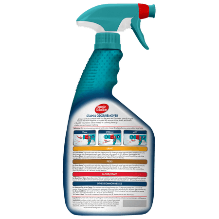 Simple Solution Pet Stain and Odor Remover, 32 Ounces
