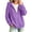 Purple,#015, variant on Zip Up Hoodie Women Long Sleeve Full Zipper Oversized Sweatshirt Comfy Travel Track Jacket Fall Clothes with Pockets,XL