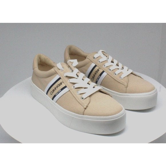 Calvin Klein Women's Jinjer Canvas Sneakers Women' - Walmart.com