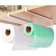 thumbnail image 1 of Soporte para Toallas de Papel CHAO 2 Piezas Hierro Montado en la Pared Blanco, 1 of 5