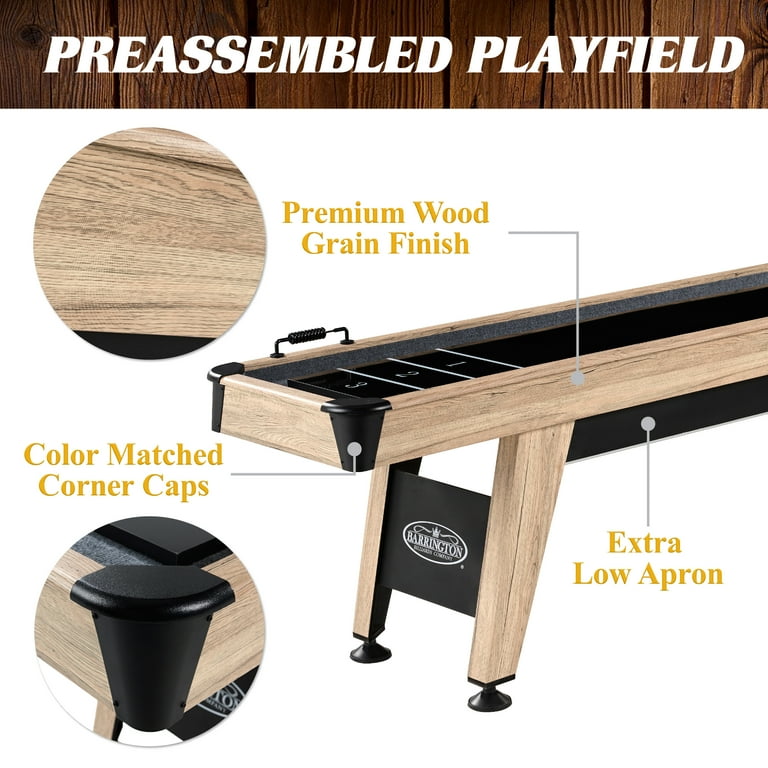Barrington Billiards 9ft Wentworth Shuffleboard Table - Walmart.com