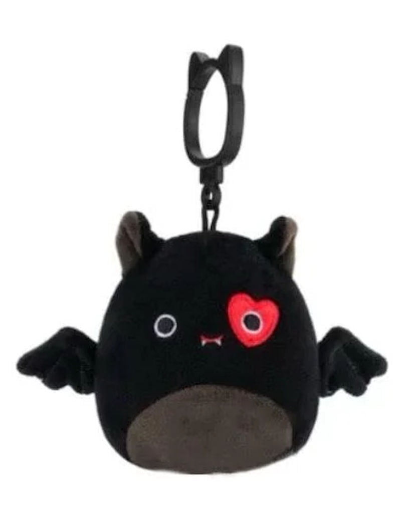 Squishmallow Valentine Clips 3.5" Set of 6 Banana Bat Cat Stuffed Animal Clips