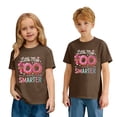 thumbnail image 2 of YUEHUA Kid Boys Girls 100th Day of School Rainbow Happy 100 Days T-Shirt, 2 of 7