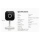 thumbnail image 3 of Cámara de Seguridad Inteligente para el Hogar CAM Slim Gen2 WiFi 1080P HD Detección de Movimiento Alerta Visión Funciona con / Home, 3 of 5