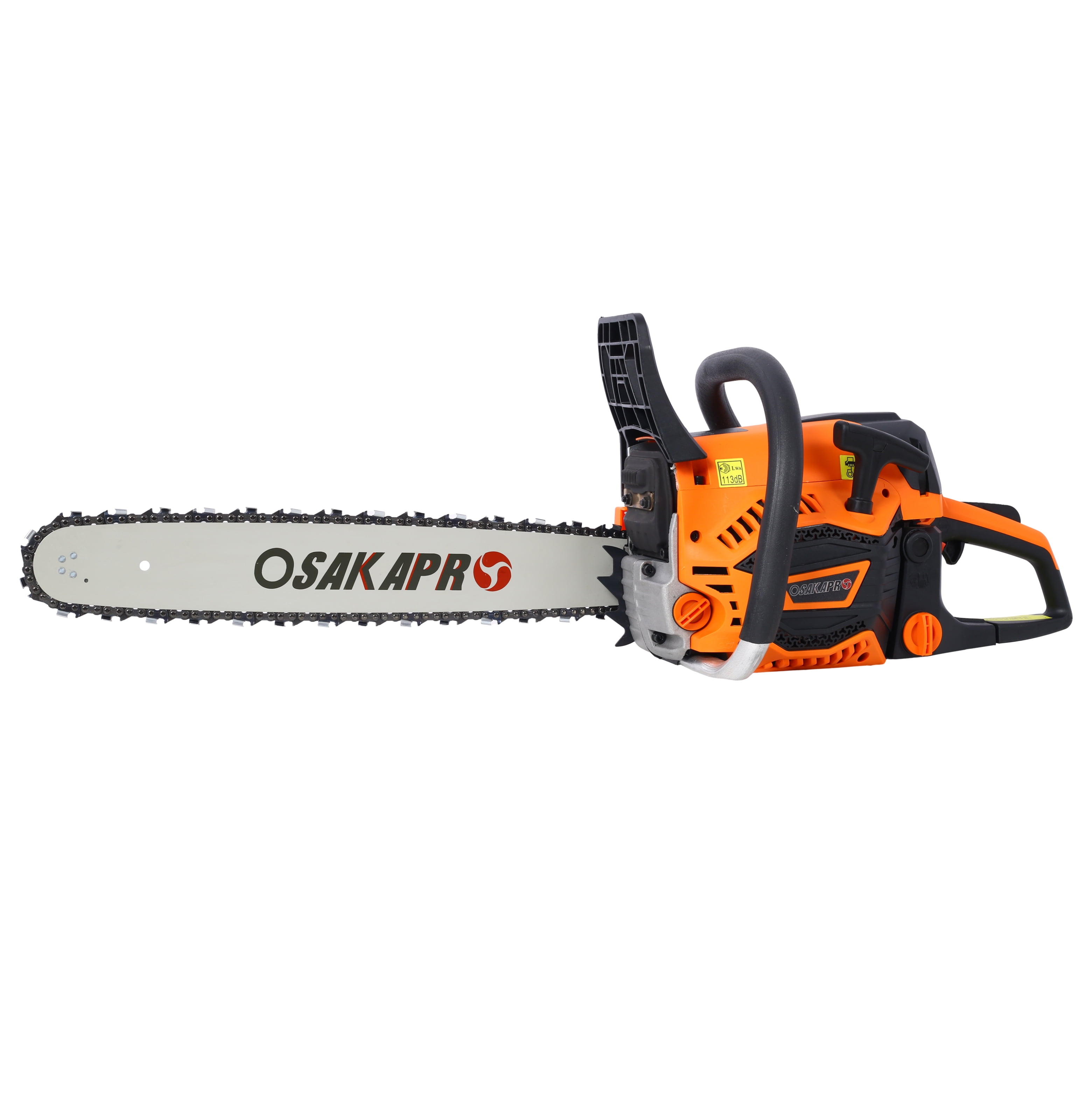 62CC Gas Chainsaw, 2-Cycle Petrol Chainsaw 18/20 Inch, Wood Cutting Chainsaw with Safety Kit & Bag, EPA Compliant