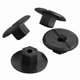 thumbnail image 4 of 10/20 pcs 4mm Plastic Fastener Nut Fender Mud Flap Splash Guard Wheel Arch Bumper Panel Retainer Clip Rivet for Mercedes Benz, 4 of 4