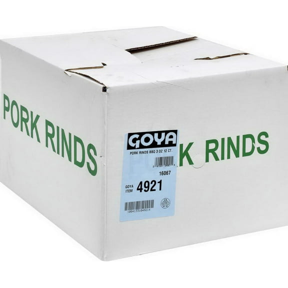 (Price/Case)Goya Barbecue Chicharrones, 3 Ounces, 12 per case