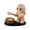 A, variant on Resin Mummy Tealight Candle Holder, Cute Mummy Figurine with Campfire & Marshmallow Stick, Spooky Halloween Mini Candleholder for Tiered Tray Farmhouse Tabletop Decor Gift 10cm