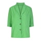 thumbnail image 4 of Blusa con botones sueltos de color sólido con cuello en V informal de manga media para mujer OAVQHLG3B Store lin121212, 4 of 5