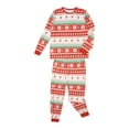 thumbnail image 4 of Family Christmas Pajamas Parent-child Christmas Pajamas with Cartoon Pattern, Family Matching Nightwear Clothing, 4 of 10