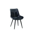 thumbnail image 1 of Black PU Seat With Black Legs (2 per box), 1 of 1