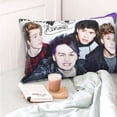 thumbnail image 6 of 5 Seconds Of Summer 5sos Pillowcases Soft Pillow Holder Decorative Cushion Cover Home Decor Rectangular Throw Pillow Covers 16"X24", 6 of 9