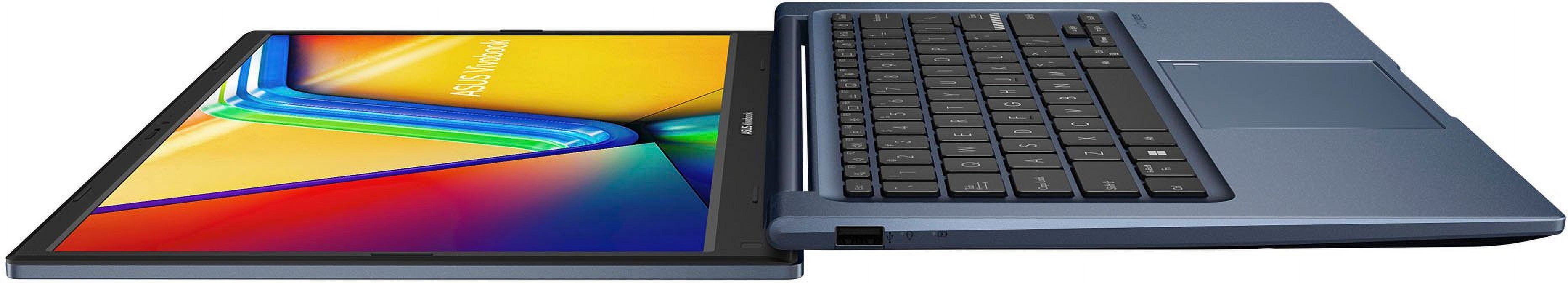 ASUS VivoBook 14 Premium Business Laptop 14" FHD Anti-glare Intel Hexa-core i3-1215U 16GB DDR4 512GB SSD USB-C Privacy Webcam SonicMaster Win11 Blue