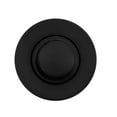 thumbnail image 3 of Westbrass Lift & Turn Lavatory Sink Drain with Overflow Holes - Fully Finished, Matte Black, 3 of 4