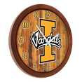 thumbnail image 2 of Grimm Industries ID-560-01 20 in. Barrel Team Wall Clock - ID Primary Logo, Gold & White, 2 of 5